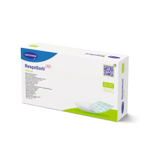 Сорбційна пов'язка RespoSorb Silicone 10см х 20см 1шт силіконова з суперабсорбуючим полімером