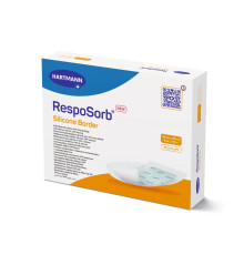 Сорбційна пов'язка RespoSorb Silicone Border 16см х 26см 1шт самоклеюча з суперабсорбуючим полімером