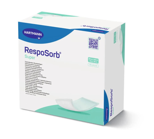 Суперабсорбуюча пов'язка RespoSorb Super 20см х 40см 1шт