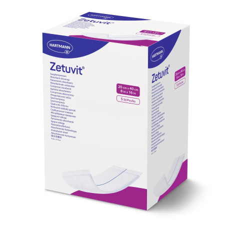 Пов'язка сорбційна Zetuvit 20см х 40см 1шт (4137046)