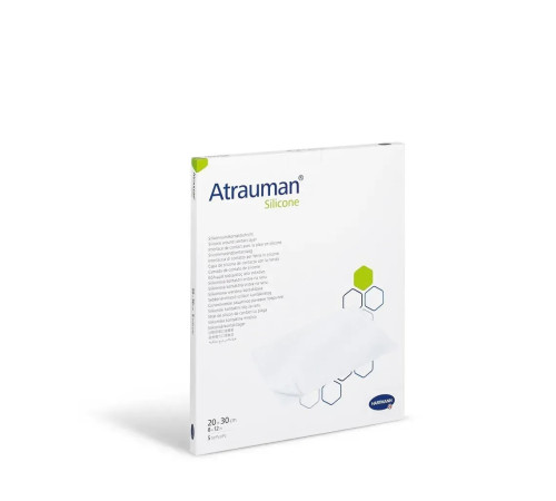 Повязка Atrauman Silicone 20см х 30см 1шт атравматическая (4995650)