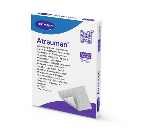 Повязка Atrauman 5см х 5см 1шт атравматическая мазевая (Атрауман 5см х 5см)