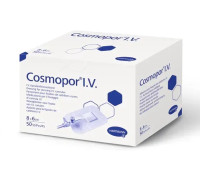 Повязка пластырная для фиксации канюль Cosmopor I.V. 8см х 6см 1шт