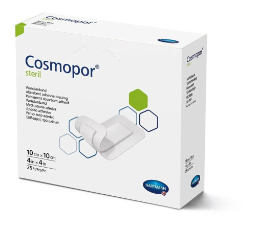 Повязка пластырная Cosmopor steril 10см х 10см 1шт