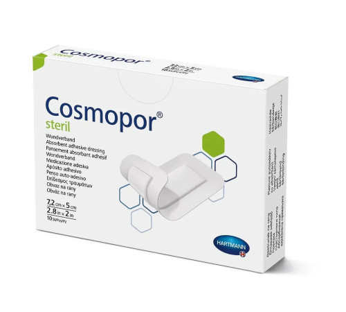 Повязка пластырная Cosmopor steril 7,2см x 5см 1шт