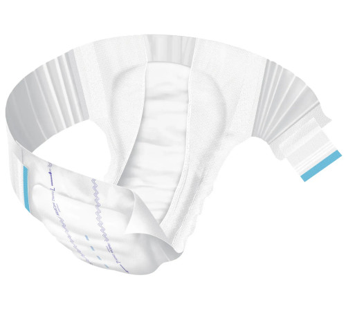 Підгузки для дорослих MoliCare Premium Elastic 8 крапель L 24шт з еластичними бічними вставками