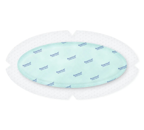 Сорбційна пов'язка RespoSorb Silicone Border Oval 12см х 23см 1шт самоклеюча суперабсорбуюча