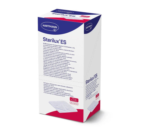 Марлеві серветки Sterilux ES, 10см х 20см, стерильні, 2шт. * 25шт. в упаковці