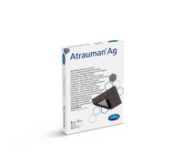 Повязка Atrauman Ag 5см x 5см 1шт, пропитанная серебром (Атрауман Аг 5см х 5см)