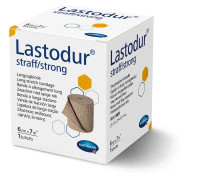 Бинт эластичний высокой растяжимости Lastodur straff/strong 6см х 7м 1шт / Ластодур тугой