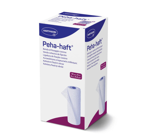 Бінт Peha-haft 10см х 4м 1шт когезивний фіксуючий
