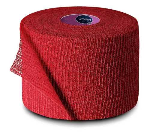 Бінт Peha-haft Color червоний 6 см x 20 м 1шт когезивний фіксуючий