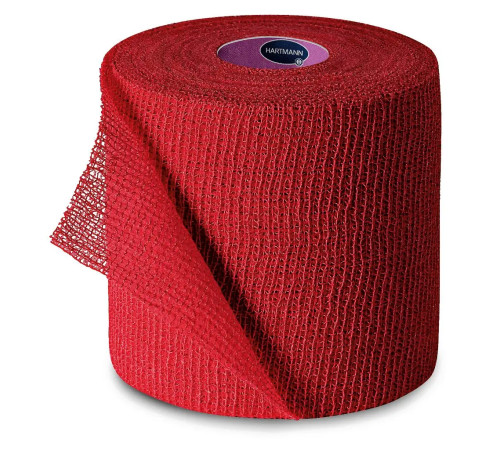 Бінт Peha-haft Color червоний 8 см x 20 м 1шт когезивний фіксуючий