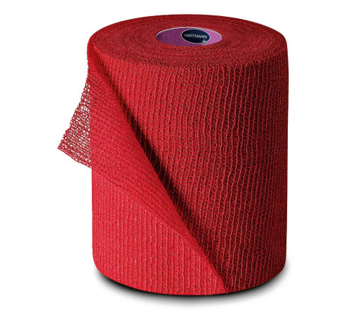Бінт Peha-haft Color червоний 10 см x 20 м 1шт когезивний фіксуючий