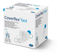 Постійно еластичний бинт трубчастий Coverflex fast Розмір 3 (7.5см х 10м) 1шт / Коверфлекс фаст