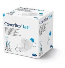 Постійно еластичний бинт трубчастий Coverflex fast Розмір 3 (7.5см х 10м) 1шт / Коверфлекс фаст