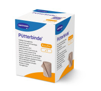 Бінт еластичний середньої розтяжності Putter binde 8см х 5м 1шт / Пюттер бінде компресійний