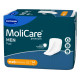 Прокладки урологічні для чоловіків MoliCare® Premium MEN PAD 4 краплі 14шт, V-подібної форми з манжетами