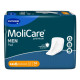 Прокладки урологічні для чоловіків MoliCare® Premium MEN PAD 4 краплі 14шт, V-подібної форми з манжетами