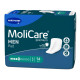 Прокладки урологічні для чоловіків MoliCare® Premium MEN PAD 5 крапель 14шт, V-подібної форми з манжетами