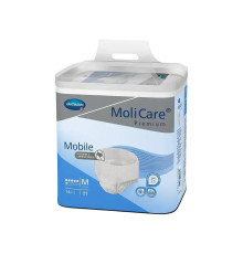 Труси-підгузки для дорослих MoliCare Premium Mobile 6 крапель M 14шт з підвищеним рівнем поглинання