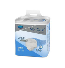 Труси-підгузки для дорослих MoliCare Premium Mobile 6 крапель S 14шт з підвищеним рівнем поглинання