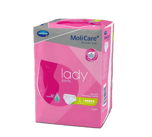 Труси для жінок MoliCare® Premium lady pants 5 крапель L 7шт