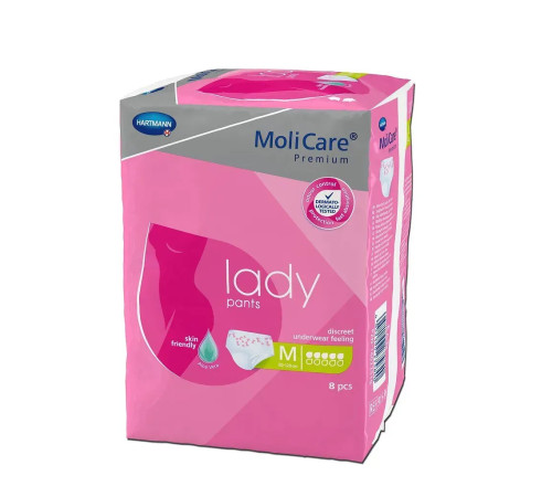 Труси для жінок MoliCare Premium lady pants 5 крапель M 8шт