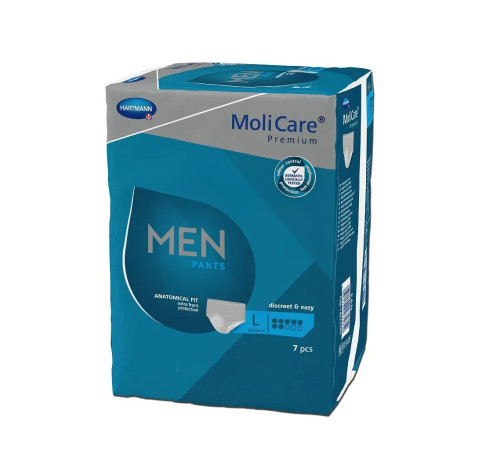 Труси, що вбирають для чоловіків MoliCare Premium MEN PANTS 7 крапель L 7шт