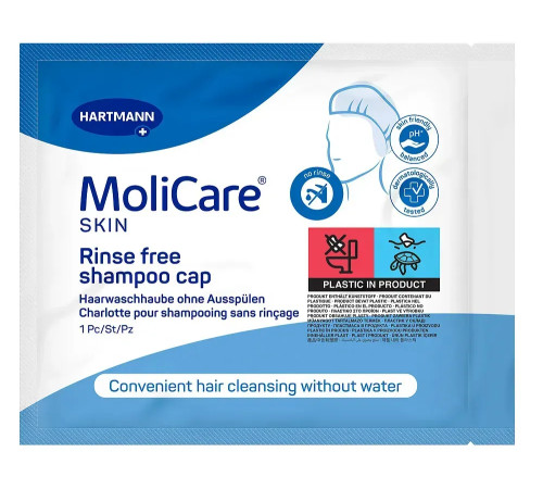Шапочка для мытья головы без воды MoliCare Skin 1шт