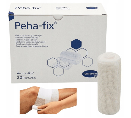 Бинт эластичный фиксирующий Peha-fix 4 см х 4 м 20шт