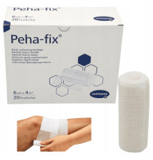 Бинт эластичный фиксирующий Peha-fix 6 см х 4 м 20шт