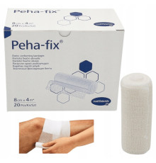 Бинт эластичный фиксирующий Peha-fix 8 см х 4 м 20шт