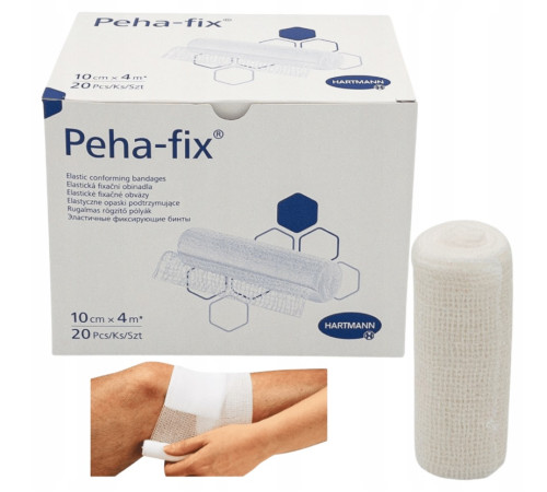 Бинт эластичный фиксирующий Peha-fix 10 см х 4 м 20шт