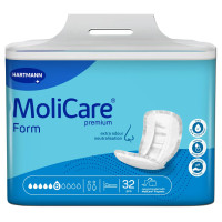 Прокладки анатомічної форми при нетриманні сечі та калу MoliCare Premium Form 6 крапель 32шт