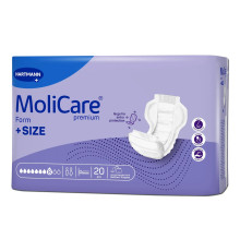 Прокладки анатомічної форми при нетриманні сечі та калу MoliCare Premium Form 8 крапель 20шт
