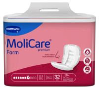 Прокладки анатомической формы при недержании мочи и кала MoliCare Premium Form 7 капель 32шт