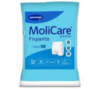 Еластичні сітчасті штанці для фіксації прокладок подовжені MoliCare Fixpants M 5 шт. 60-100 см
