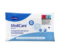 Вологі рукавички для миття MoliCare Skin 8шт (9950830) Paul Hartmann