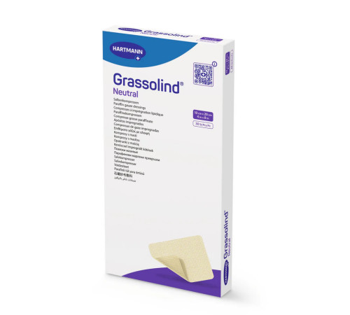 Пов'язка Grassolind neutral 10см х 20см 1шт атравматична мазева