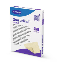 Пов'язка Grassolind neutral 5см х 5см 1шт атравматична мазева