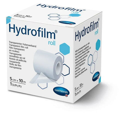 Пов'язка плівкова прозора Hydrofilm Roll 5см х 1м 1шт