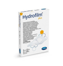 Пов'язка прозора плівкова з абсорбуючою подушечкою Hydrofilm Plus 5х7,2см 1шт