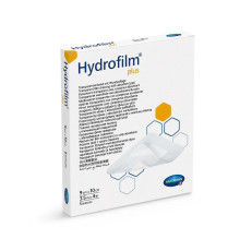 Пов'язка прозора плівкова з абсорбуючою подушечкою Hydrofilm Plus 9х10см 1шт
