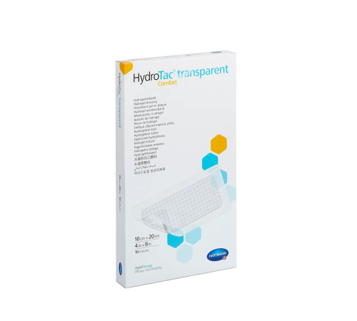 Повязка гидрогелевая HydroTac transparent Comfort 10см x 20см 1шт 6859270