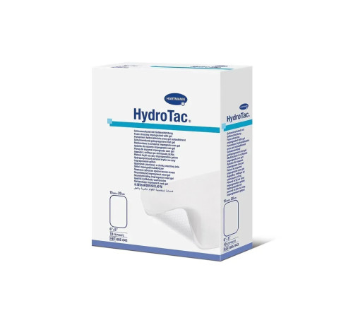 Пов'язка губчаста HydroTac 15см х 20см 1шт з гелевим покриттям (6858439)