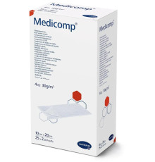 Салфетка Medicomp 10см х 20см 25*2шт из нетканого материала