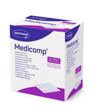 Серветка Medicomp 7,5см х 7,5см 25*2шт з нетканого матеріалу