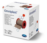 Пластир фіксуючий текстильний Omniplast 5см х 9.2м 1шт