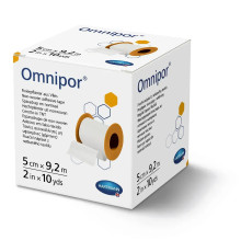 Пластир фіксуючий з нетканого матеріалу Omnipor 5 см х 9,2 м 1шт